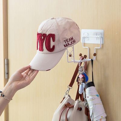 타겟 모자 소품 옷걸이 벽부착 도어 후크