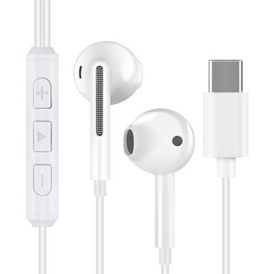 C타입 스마트폰 유선이어폰 1.2m / 통화 음악 LBF568D