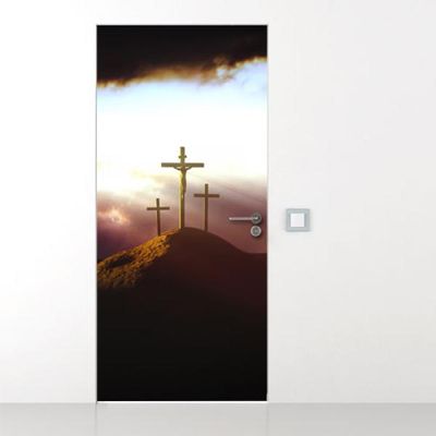 gb833-빛이가득한십자가_현관문시트지
