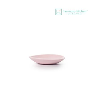 [에르모사키친] 컬러머드 5인치 플레이트 핑크 12.5cm