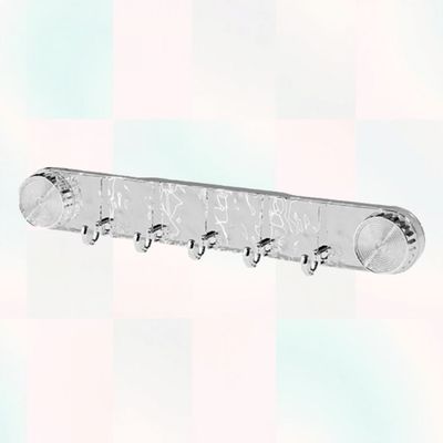 투명 아크릴 청소솔 후크 걸이 무타공 다용도 벽면 홀더(WFP8AZD)
