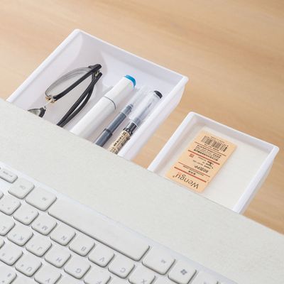 데스크테리어 미니 서랍 데스크 정리함 화이트 E677