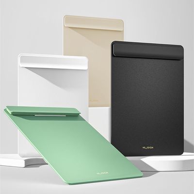 누사인 와이드 집게 클립보드 A4