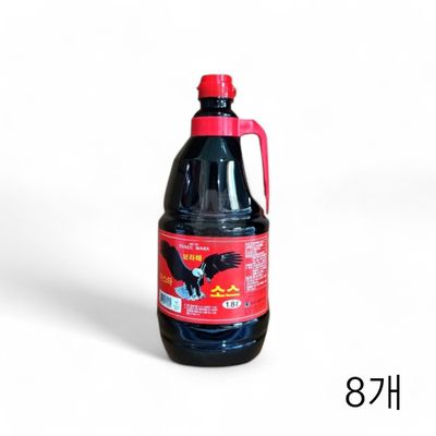 WL 천우식품 보라매 우스타소스 1.8L X 8개 스테이크 오므라이스 바베큐소스 우스터소스(WFLQQ0Y)