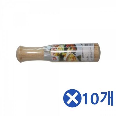WL 나무 절구공이-미니소x10개 예쁜절구 약분쇄 깨갈이(WFLR0SC)