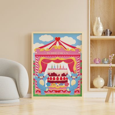 Circus, 버비 작가 그림