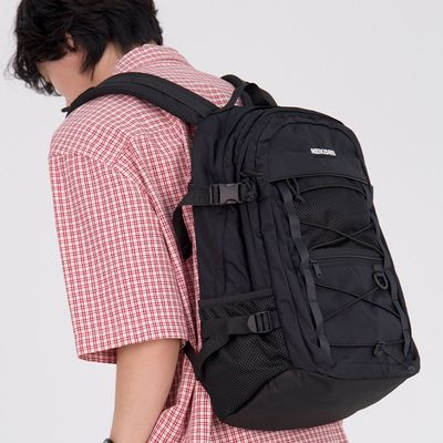 에보 스트링 백팩 블랙