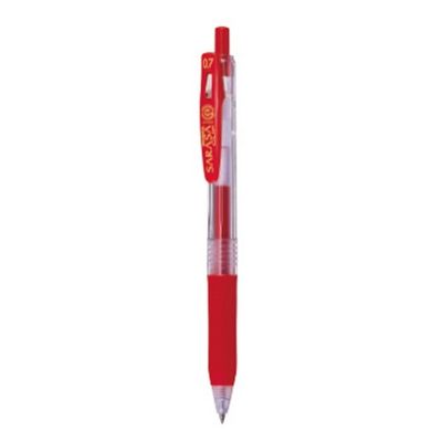제브라 사라사클립 중성펜 0.7 JJB15-R 적색 0.7mm 펜