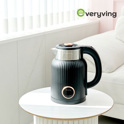 에브리빙 더블랙 1.5L 무선주전자 LIME-0711T