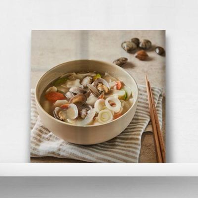 am271-아크릴액자_바지락칼국수