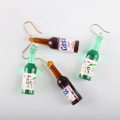 소주 맥주 인싸 귀걸이 참이슬 카스 술자리인싸템