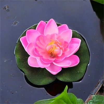 행사 조화장식 연못 연꽃 자주색(WF55C76)