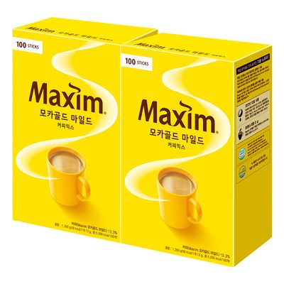 맥심 모카골드 마일드 100T 2개