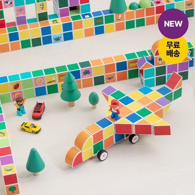 그로우러닝 다각형 C3 자석블럭 1SET