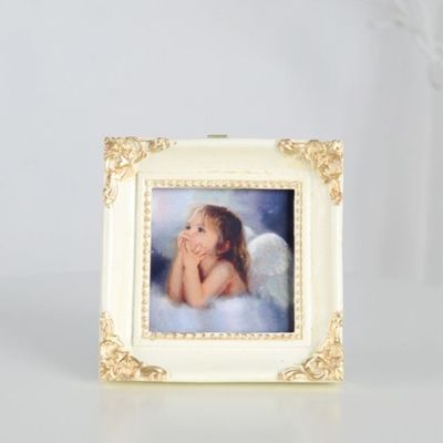 클래식 사각 미니액자 3x3 아이보리(W3CB00F)