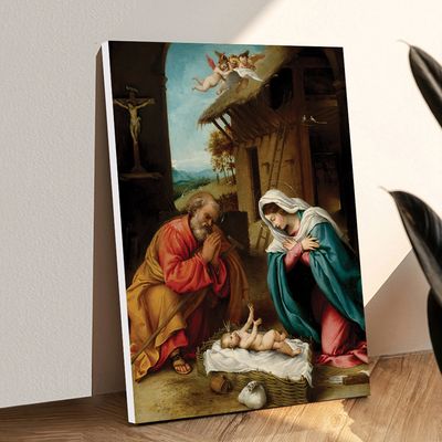 로렌조 로토 - 그리스도의 탄생 (성탄) Nativity