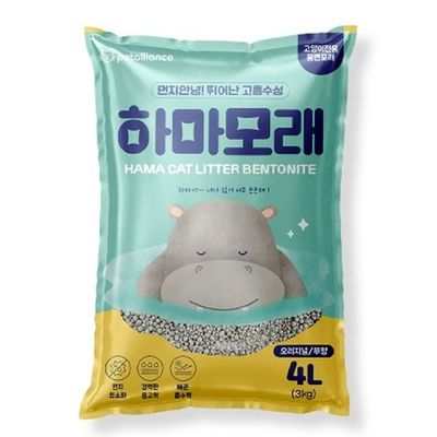 베이비파우더향 오리지널 응고형 먼지안녕 화장실 반려묘 고흡수성 고양이모래 뛰어난 캣모래(WFOMO7R)