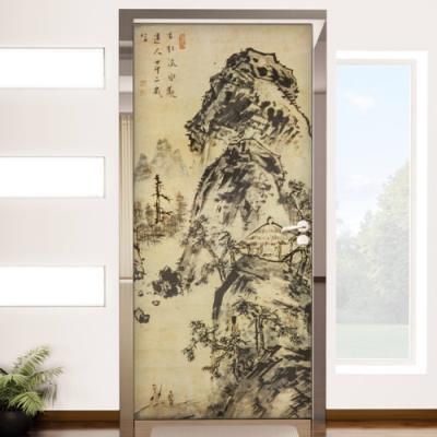 bc574-대부벽준산수도_현관문시트지