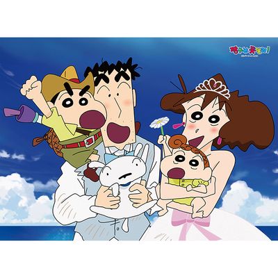 짱구는 못말려 신혼여행 허리케인 직소퍼즐 500피스
