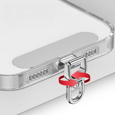 핸드폰 스마트폰 태그홀더 행온택 키링 줄 연결고리