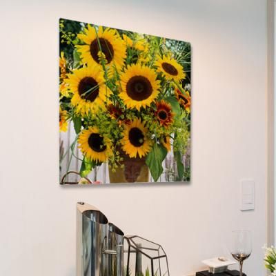 id796-폼아크릴액자56CmX56Cm_금전운상승해바라기꽃병