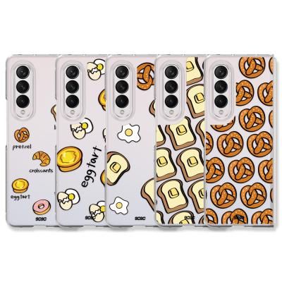 9C9C 브래드 클리어케이스 갤럭시 Z 폴드 4 3