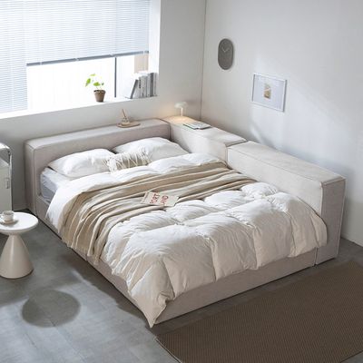 카밀라 가드형 패브릭 침대 SS-듀얼탑 29cm 매트리스