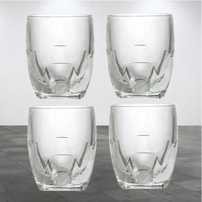 리비15694 QUANTUM ROCK(Sq.Base)11oz/320ml (4p)