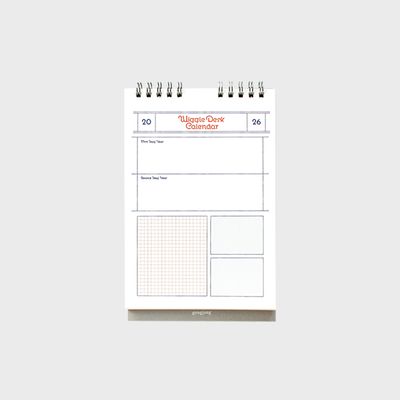 2026 위글 캘린더 - 데스크