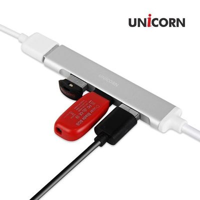 유니콘 MH-400A USB3.1 A타입 4포트 USB허브 무전원