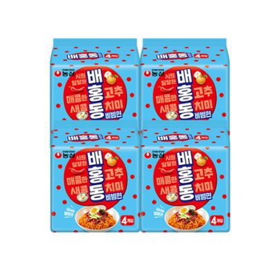 농심 배홍동 비빔면 137g 16개