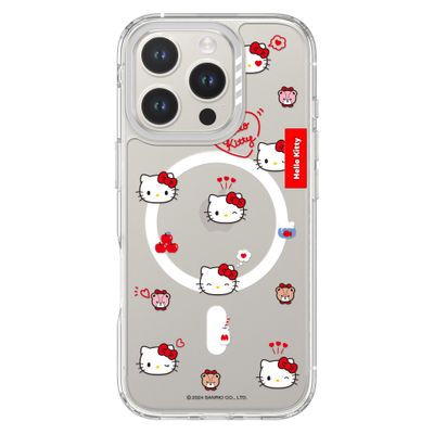 산리오 크리스탈 맥세이프 투명 아이폰 케이스