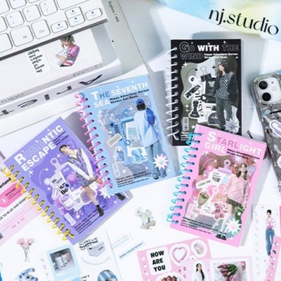 컬러 레이블 스티커북