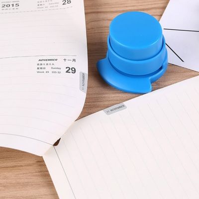 무침 스테이플러 심없는 문서고정 호치키스