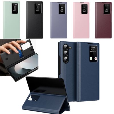 갤럭시 Z 트라이폴드 스마트뷰 카드 지갑 케이스 플립