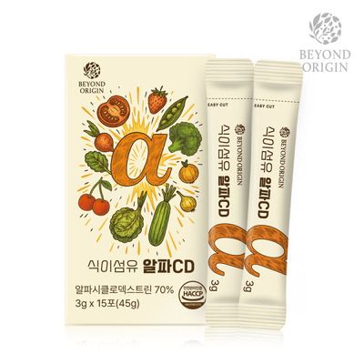 [비욘드오리진] 식이섬유 알파CD (3g*15포)