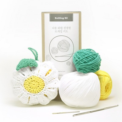 데이지 파우치 - Knitting kit