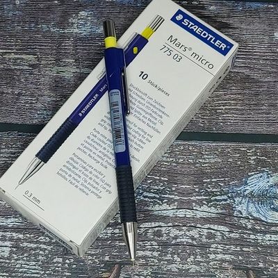 스테들러 0.3mm 촉보호 샤프펜슬 micro 775 1타(10개)