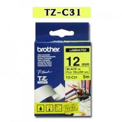 TZ-C31 라벨 테이프 12mm