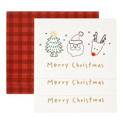 아트박스 트리산타루돌프 카드 3매입