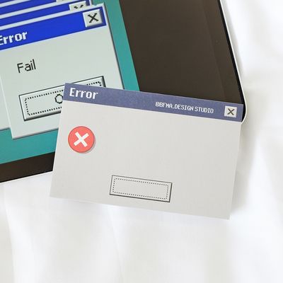 조선컴 에러창 메모패드