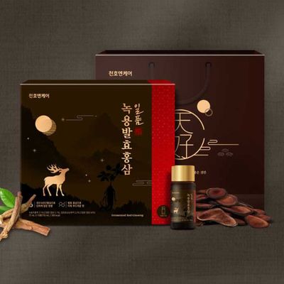 [천호엔케어] 일품 녹용발효홍삼 75ml X 10병