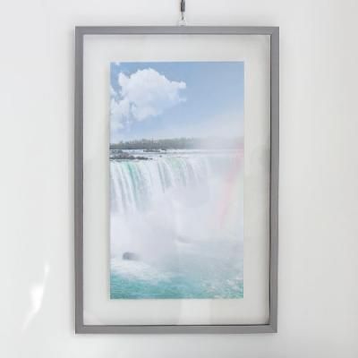 ah626-투명액자38CmX58Cm_나이아가라폭포무지개