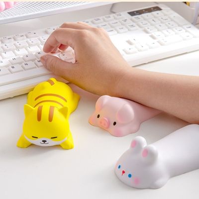 브리스크스타일 동물 마우스 키보드 손목 보호 쿠션