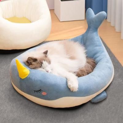 반려동물 포근 돌핀 방석