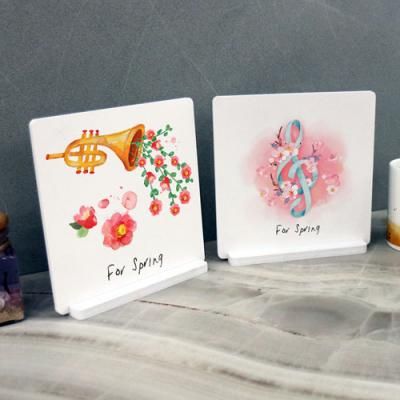 tk742-스탠드액자2P_꽃과음악