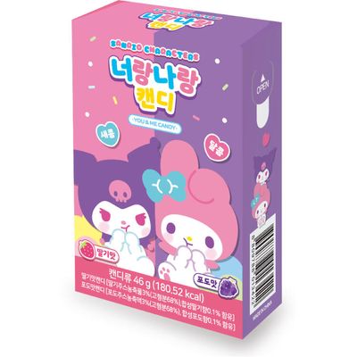 아트박스 산리오 너랑나랑캔디 낱개랜덤 46g