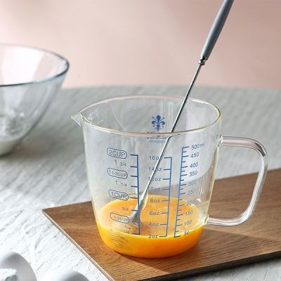 [N365] 마시피렌체 내열유리 블루 계량컵 500ml