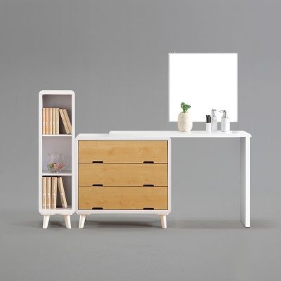 넬리 심플 수납 확장형 화장대 800 A형 (착불)