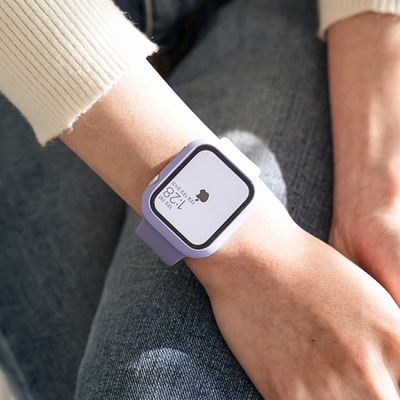 끼움 애플워치8 7 6 5 4 3 2 SE 강화유리하드케이스